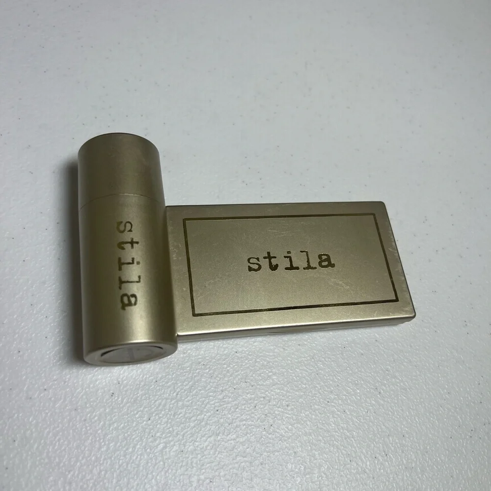 Stila Cosmetics Putty Bronzer‎ Blush Duo w/ Sun-kissed Bronze Lip Cheek Stick